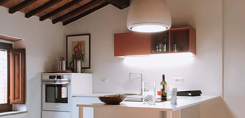 Cucina ad angolo con penisola Sorano