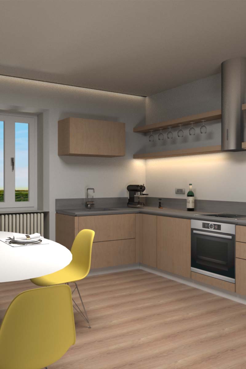 Cucina Oyster Rovere Sarteano Ampliamento
