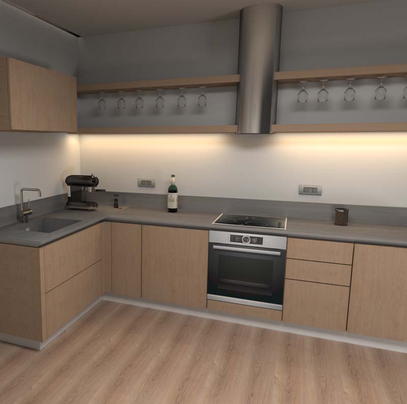Cucina Oyster Rovere Sarteano Ampliamento